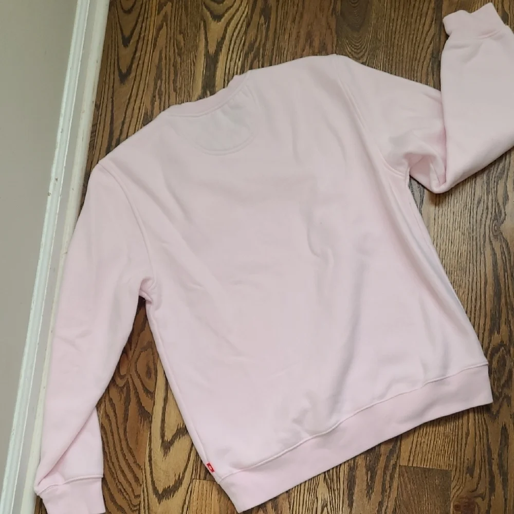 Izod Pink Cozy Oversized Sweatshirt Size M - Picture 5 of 5